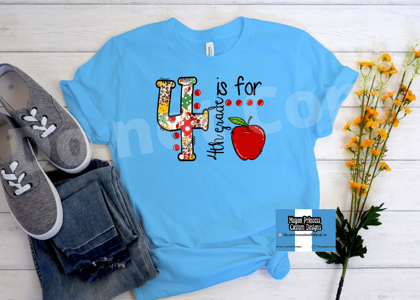 4 is 4th grade | T shirt Youth