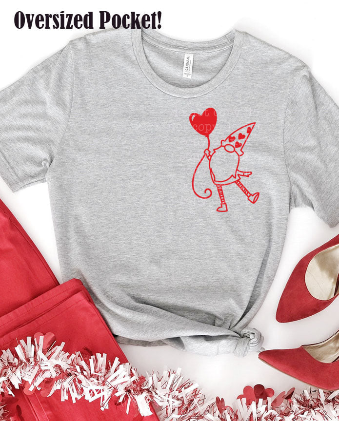 Hearts and Balloons | T shirt Valentine's