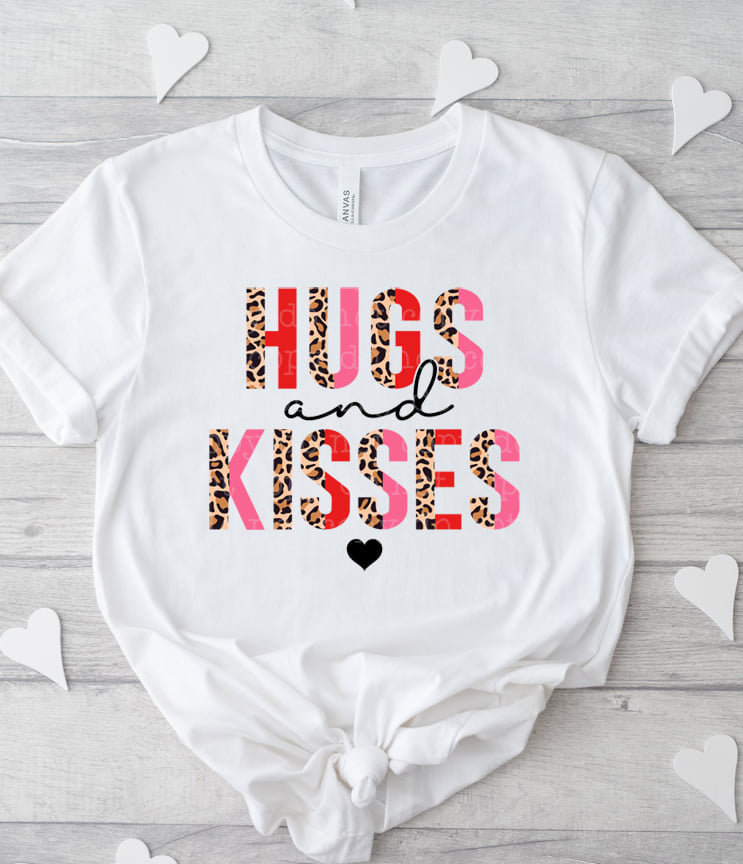 Hugs and Kisses | T shirt Valentine's