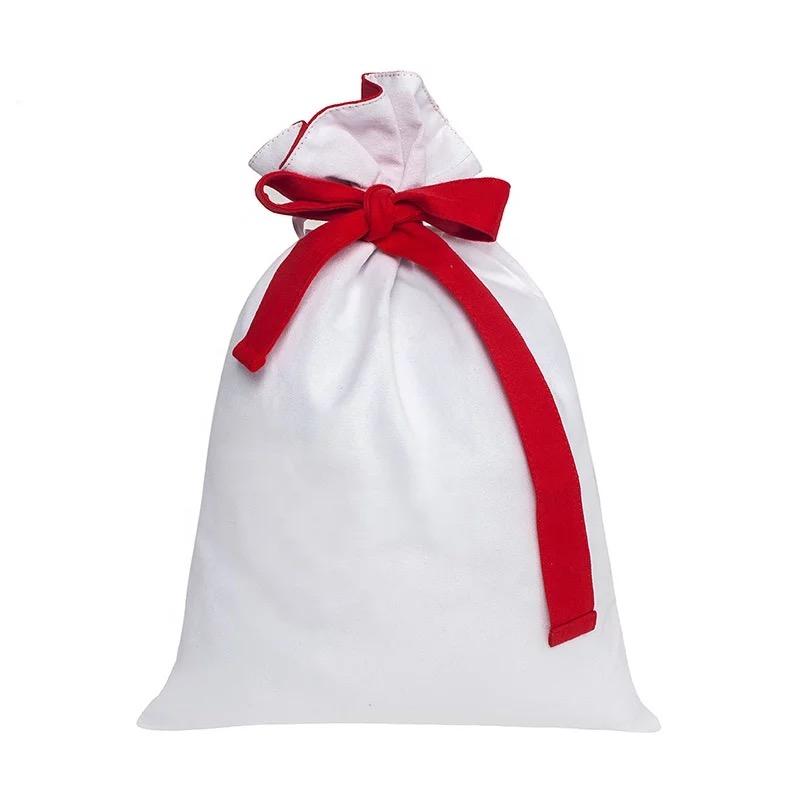Personalized Santa Sack, Drawstring Santa Delivery Bag, Santa Bag for Kids