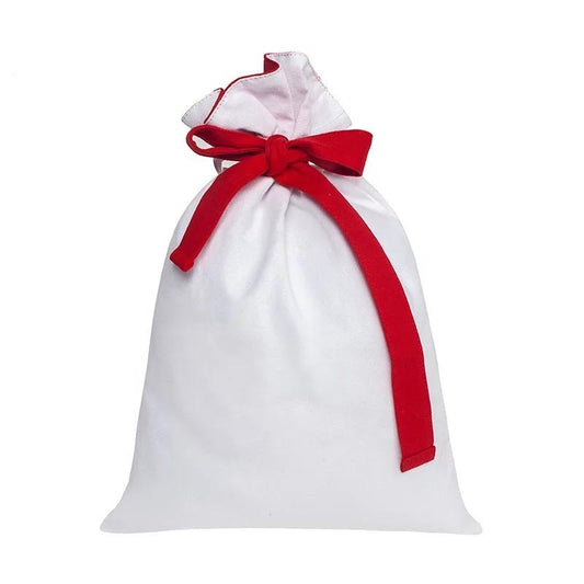 Personalized Santa Sack, Drawstring Santa Delivery Bag, Santa Bag for Kids