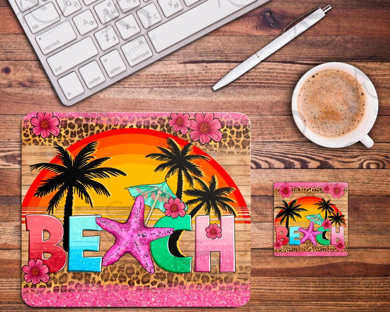 Beach life mouse pad