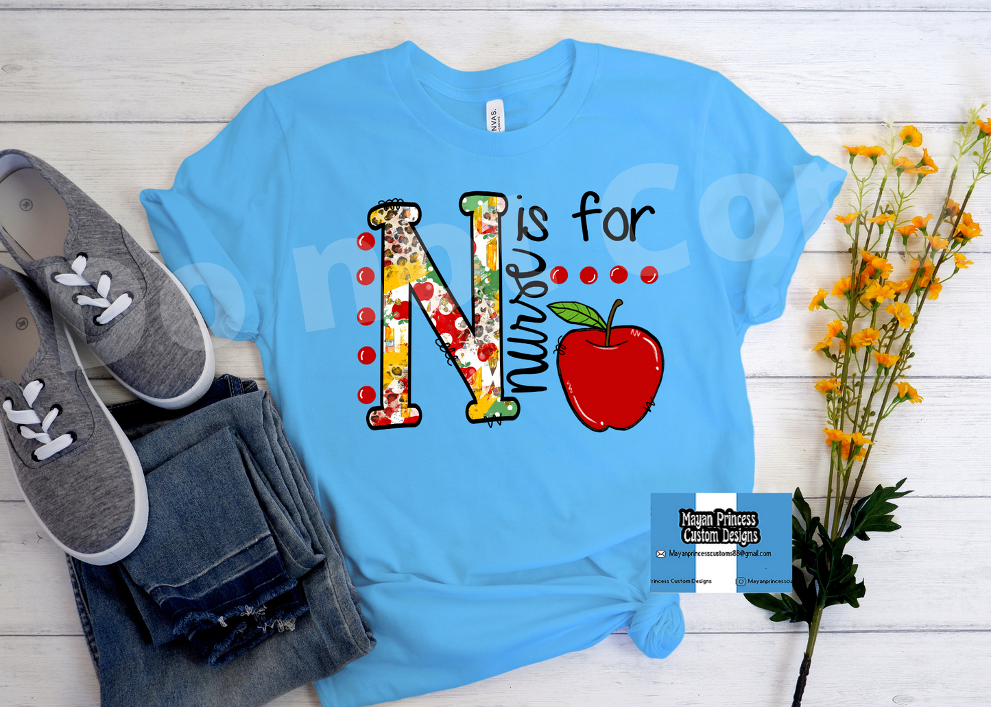 N is for Nurse | T shirt