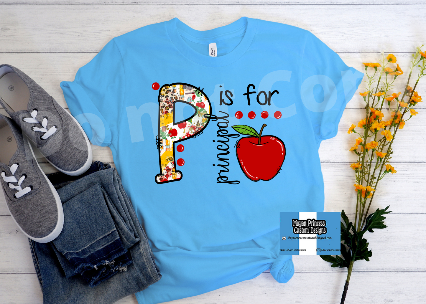 P is for Principal | T shirt