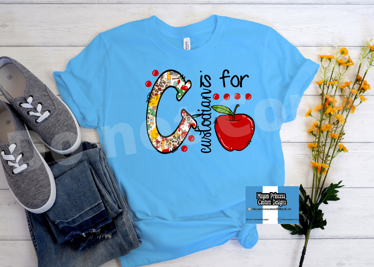 C is for Custodian | T shirt