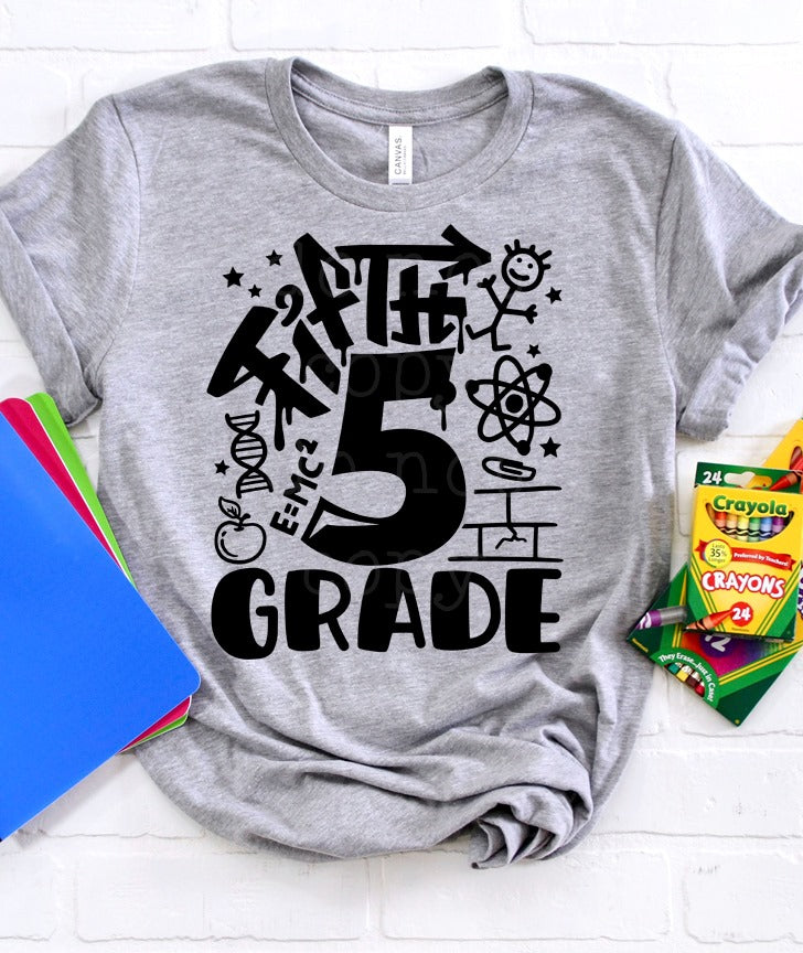Youth 5th grade graffiti | T shirt