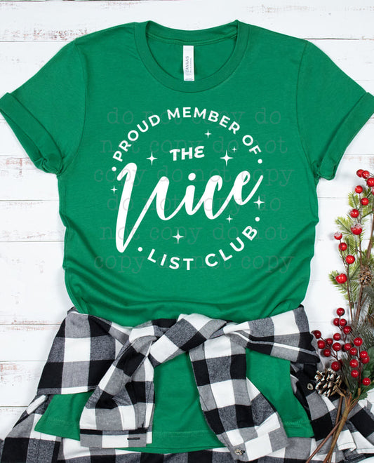 The nice list | T shirt