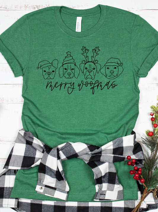 Merry Woofmas | T shirt