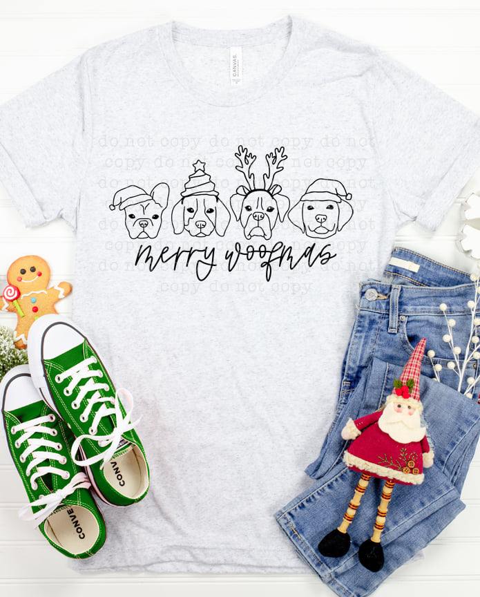 Merry Woofmas | T shirt