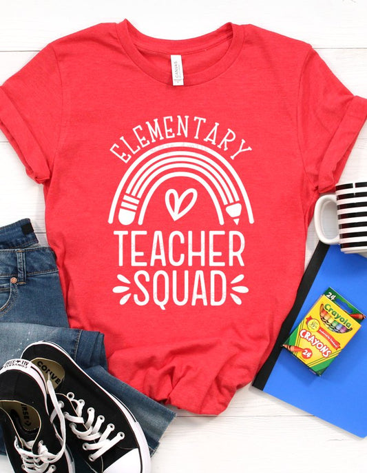 Elementary Teacher Squad | T shirt