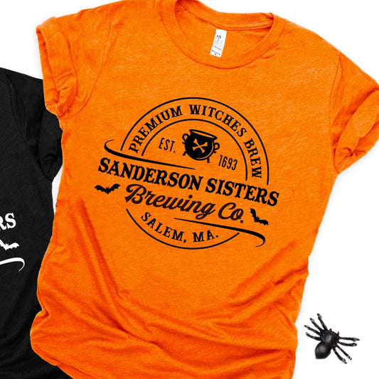Sisters HP Black Lettering | T shirt Halloween
