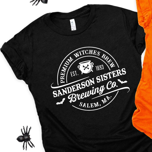 Sister's HP White Lettering | T shirt Halloween