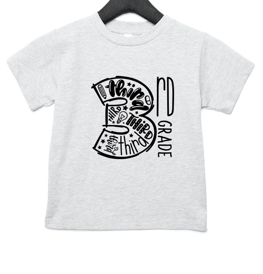 Youth  3rd grade words | T shirt