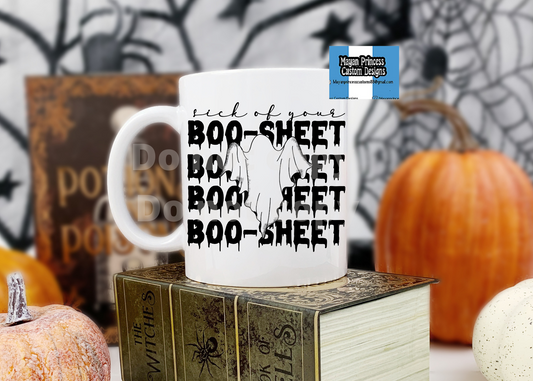 Boo sheet | Coffee Mugs