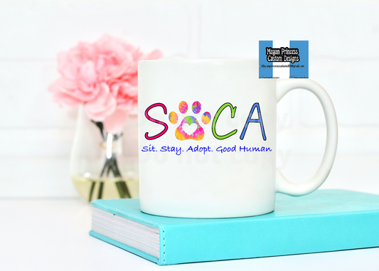 SOCA sit stay | Coffee Mugs