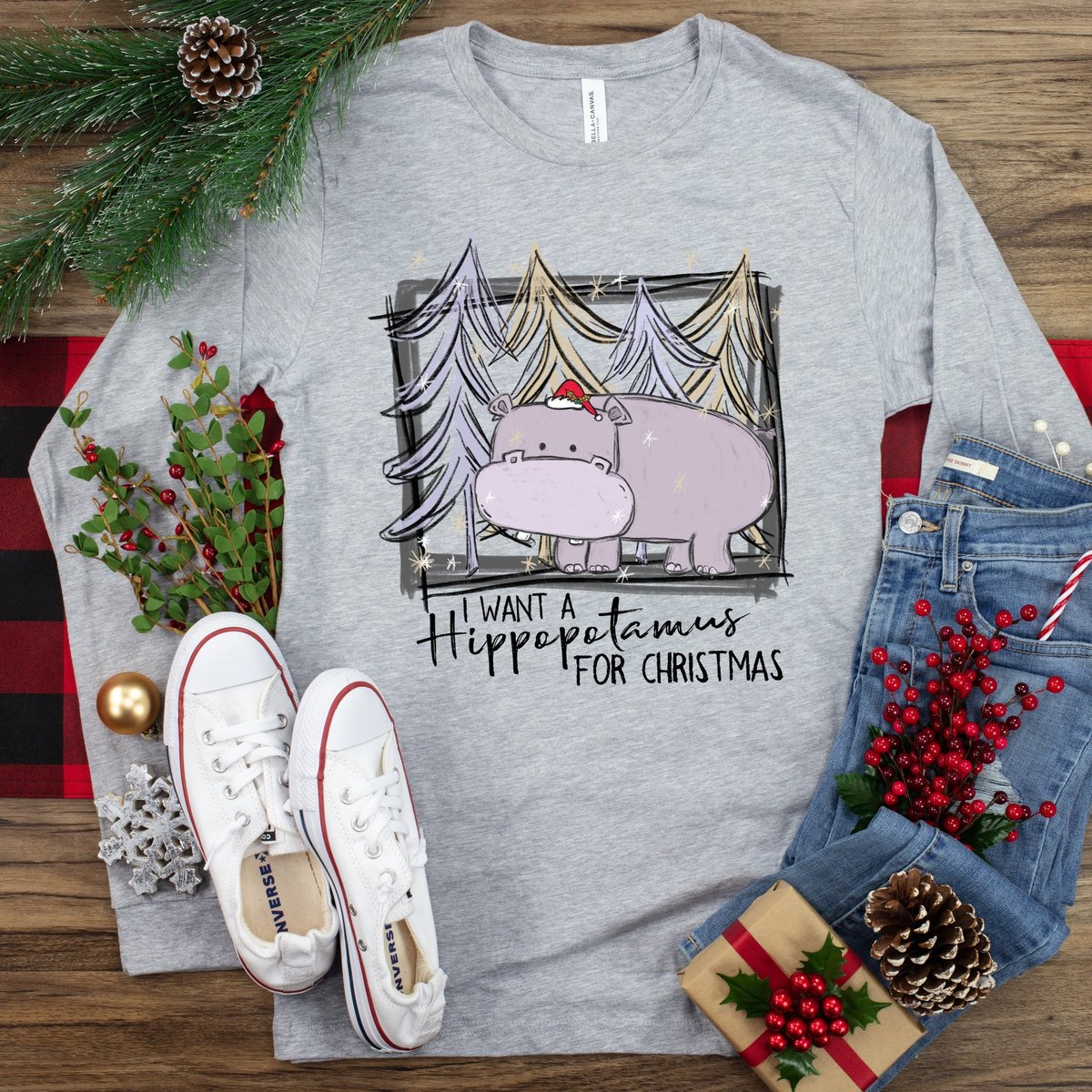 I want a hippo | T shirt