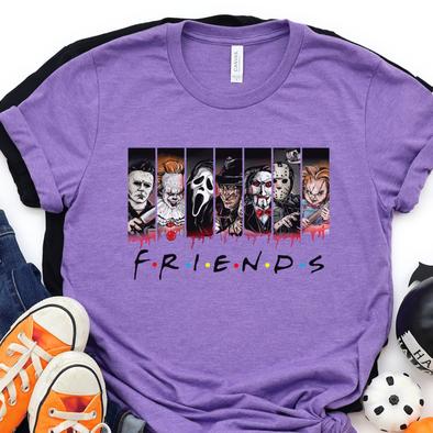 Friends Horror Movies | T shirt Halloween