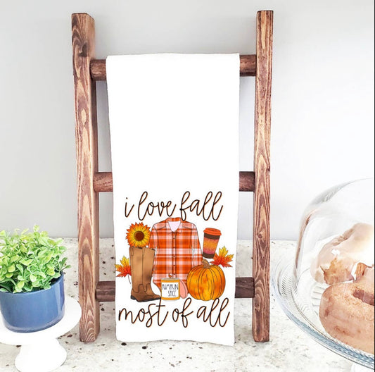 I love fall most of all | Kitchen Towel