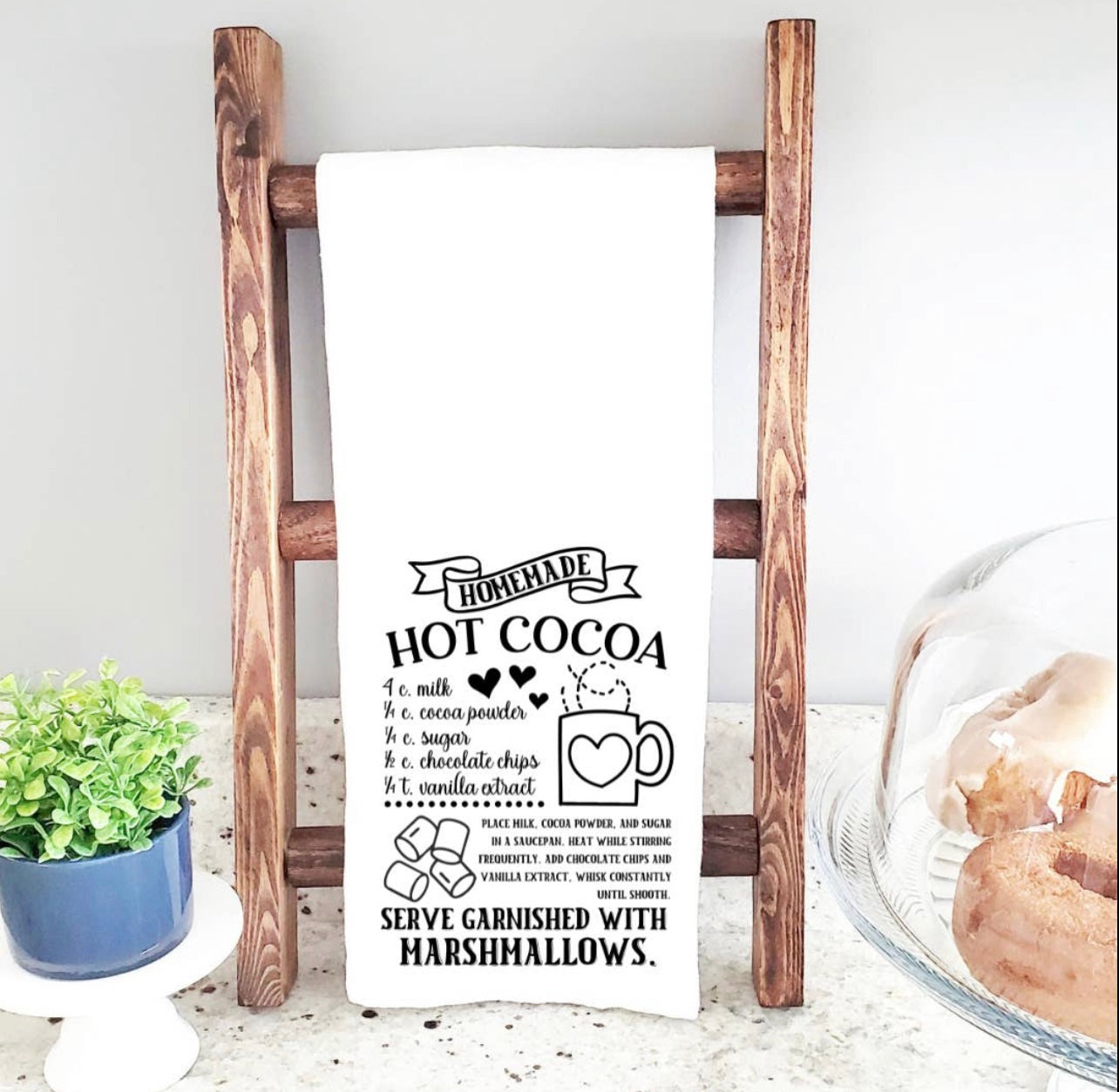 Homemade hot coco | Kitchen Towel