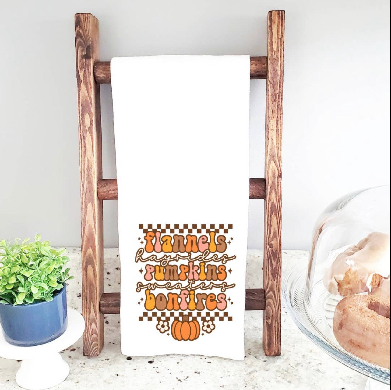 Retro fall | Kitchen Towel