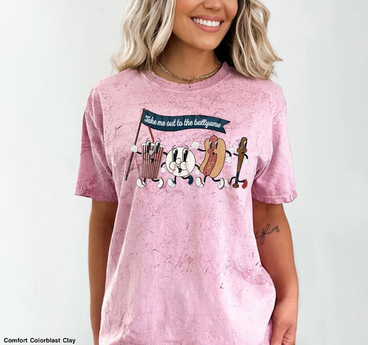 Take me out the the ball game  | T shirt