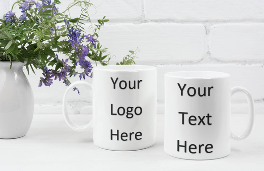 Custom Logo or Picture Coffee Mugs