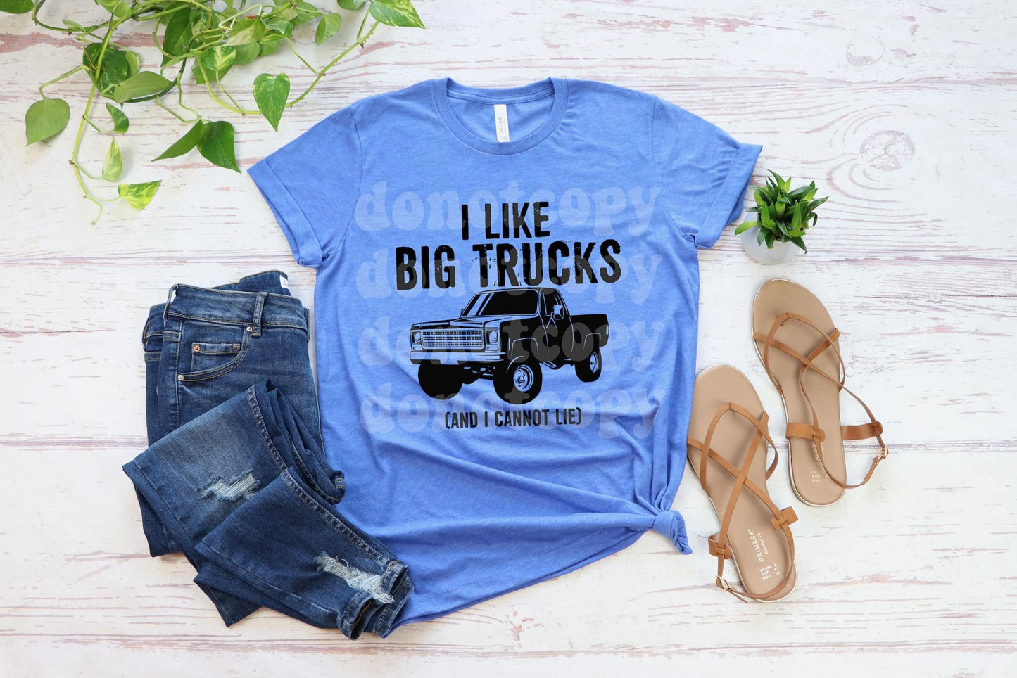 I like big trucks  | T shirt