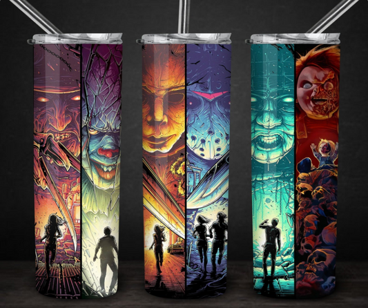 Horror Movie | Killers | 20 oz Skinny Tumbler Sublimation