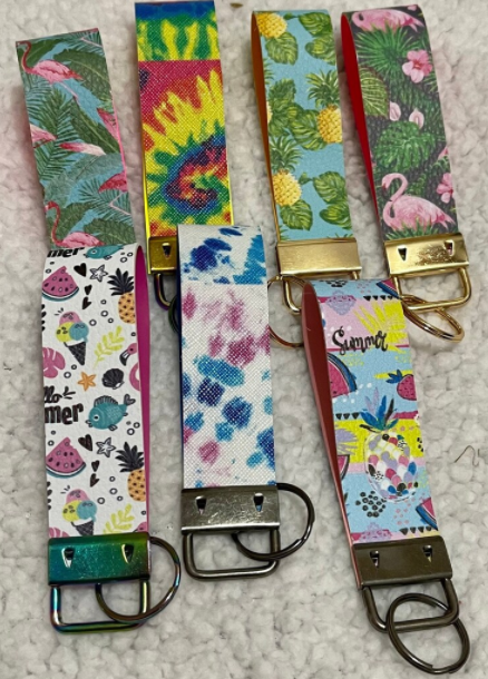 Keychain Wristlet Lanyard | Key Holder | Key Fob Wristlet Keychains for kids