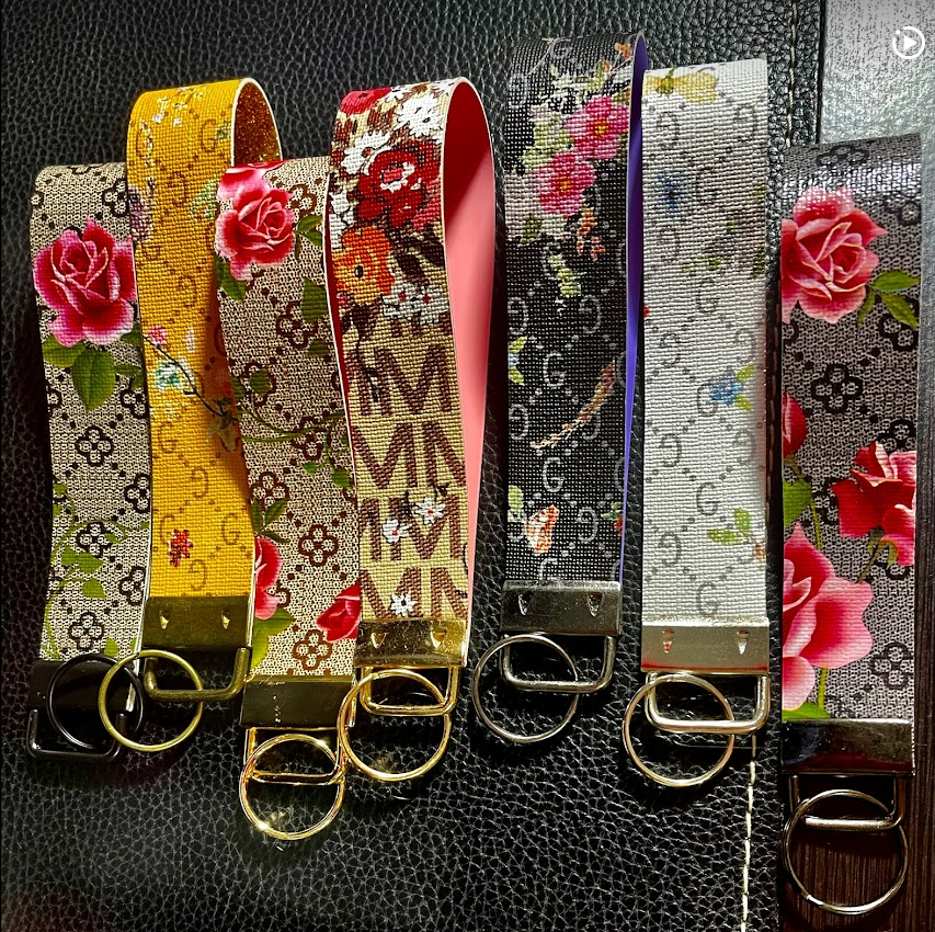 Keychain Wristlet Lanyard | Key Holder | Key Fob Wristlet Keychains