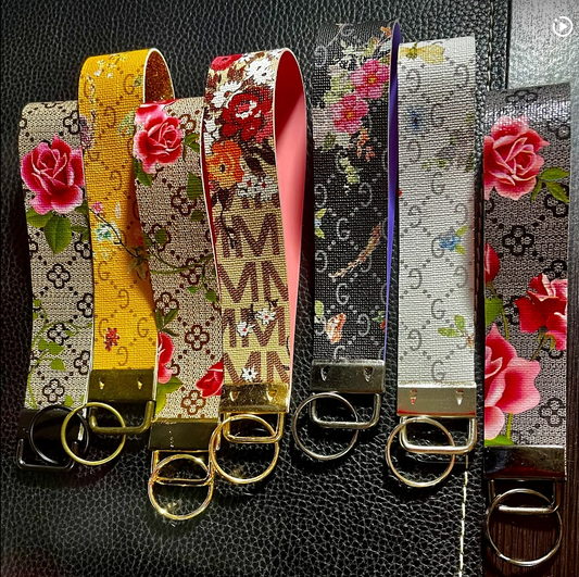 Keychain Wristlet Lanyard | Key Holder | Key Fob Wristlet Keychains