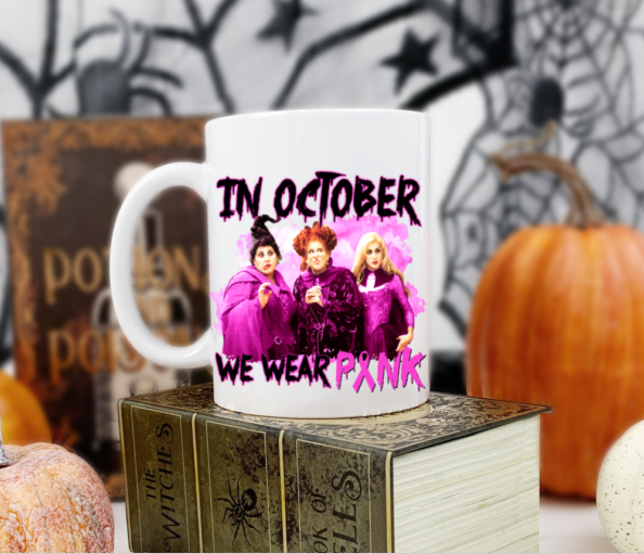 Mugs In October Pink