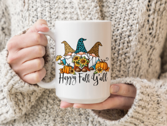 Happy Fall Ya'll | Mugs