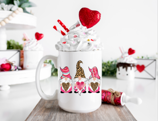 3 gnomes | Coffee Mugs Valentine's