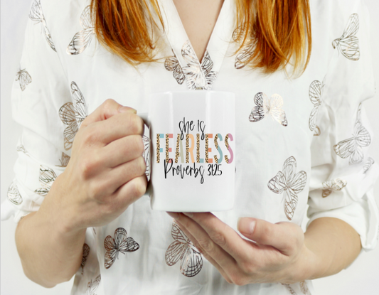 She is fearless | Coffee Mugs