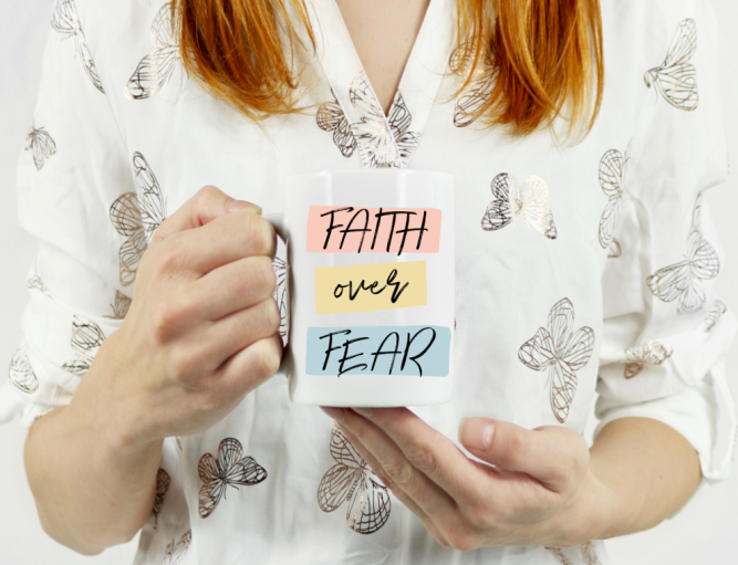 Faith over Fear | Coffee Mugs