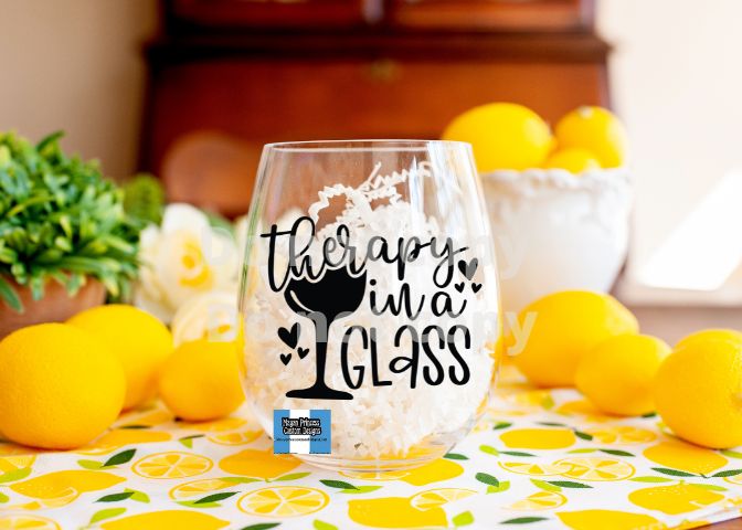 Therapy in a glass | 20 oz Wine Glass