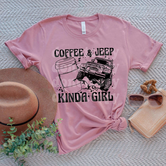 Coffee & J kind of girl | T shirt