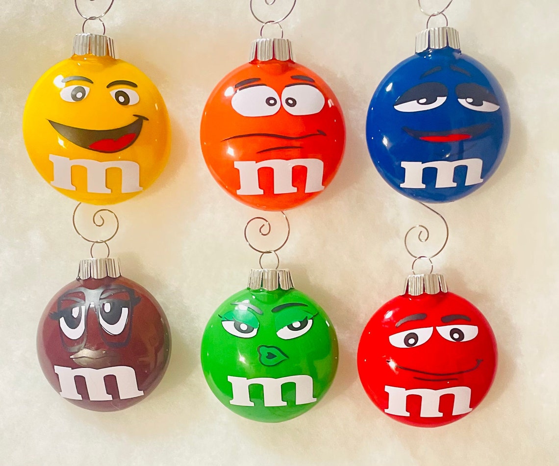 M and M | Christmas Ornaments