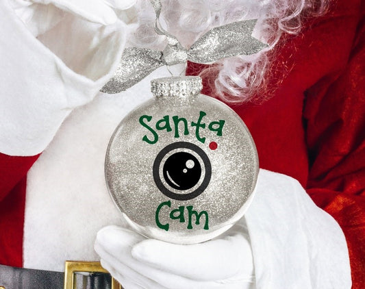 Santa, Elf, Reindeer Cam | Christmas Ornaments