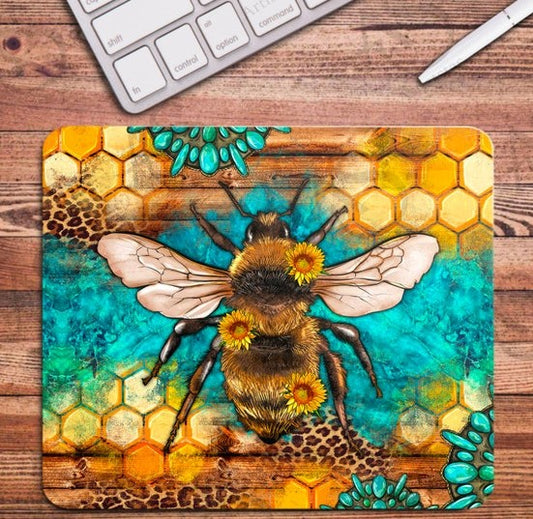 Honey Bee Mouse pad