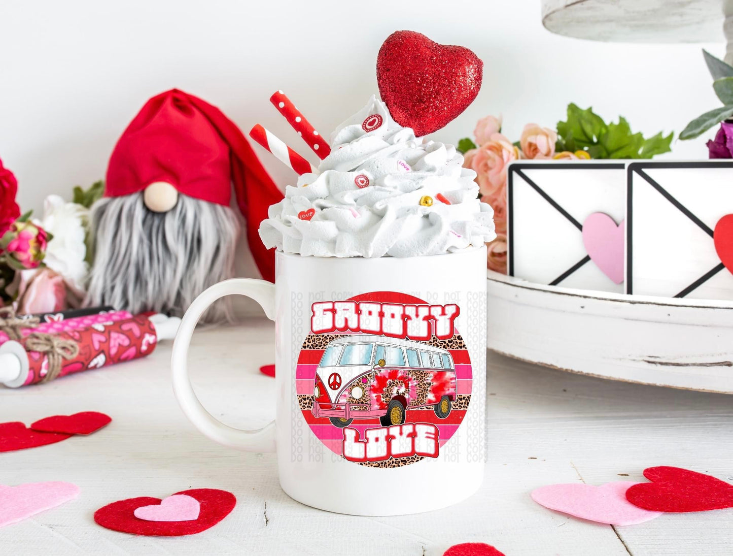 Groovy love | Coffee Mugs Valentine's