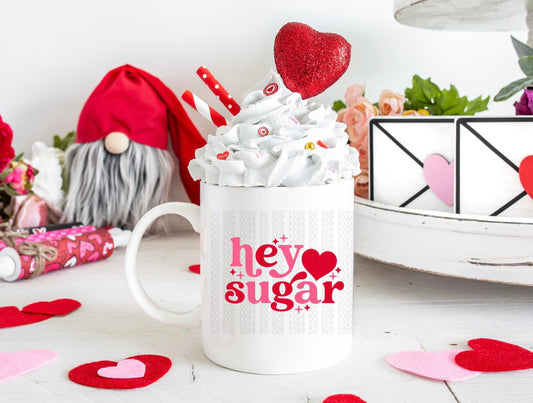 Hey sugar | Coffee Mugs Valentine's