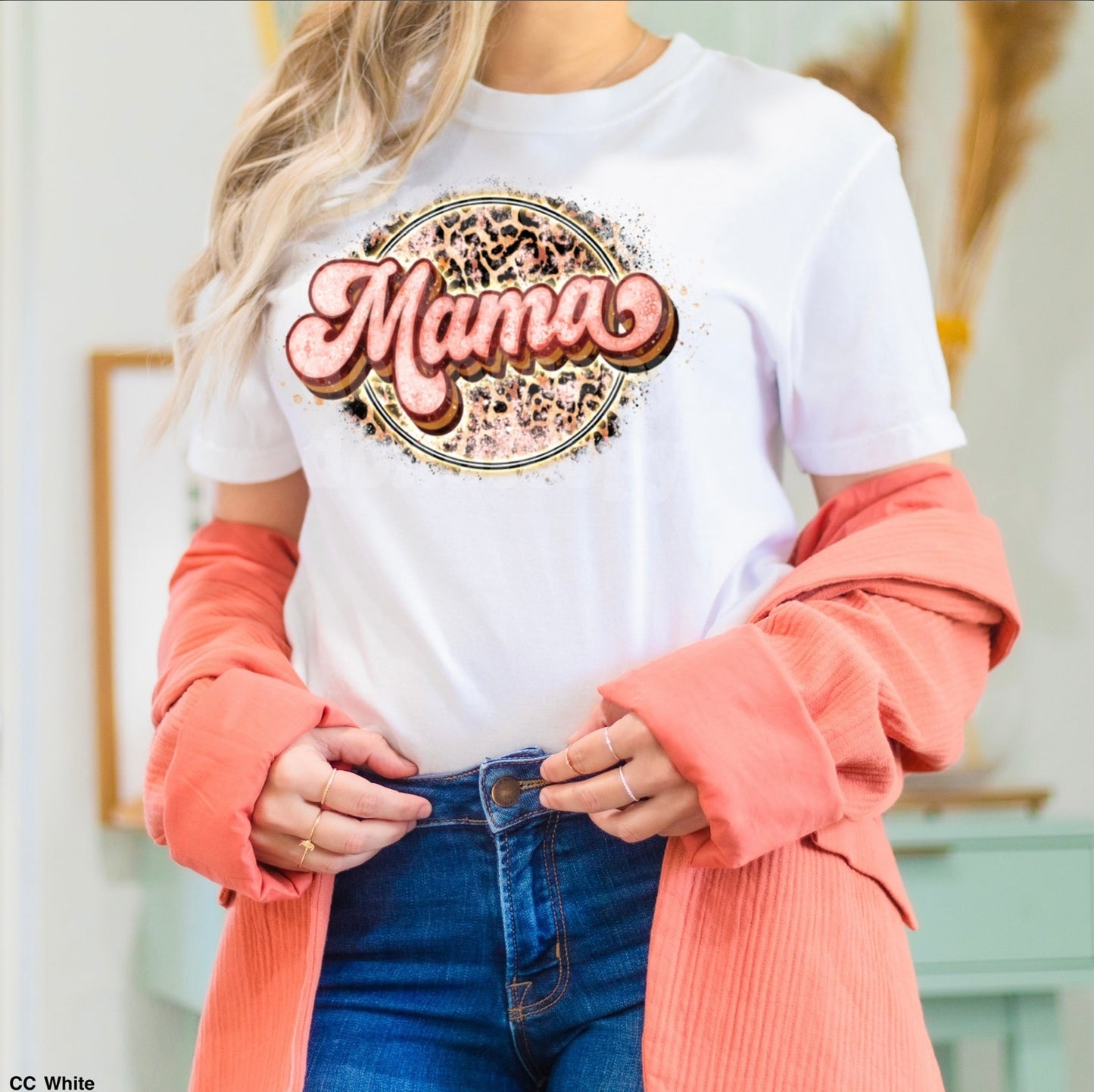 Mama leopard | T shirt