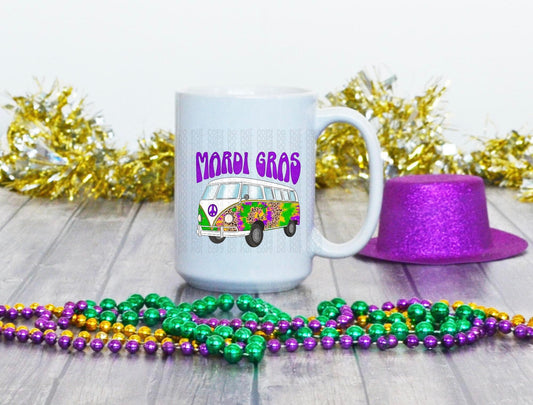 Van Mardi Gras | Coffee Mugs