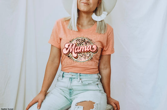 Mama leopard | T shirt