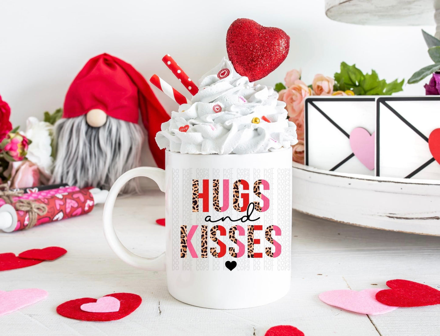 Hugs and kisses | Coffee Mugs Valentine's