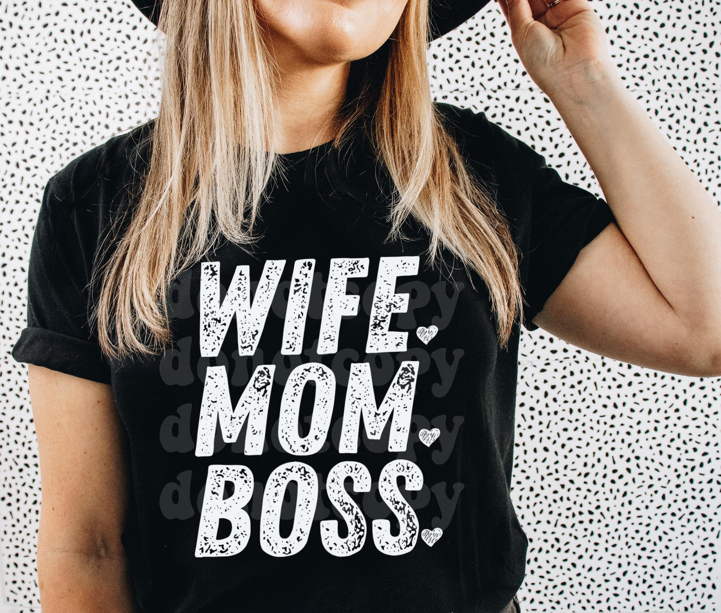 Wife mom boss  | T shirt