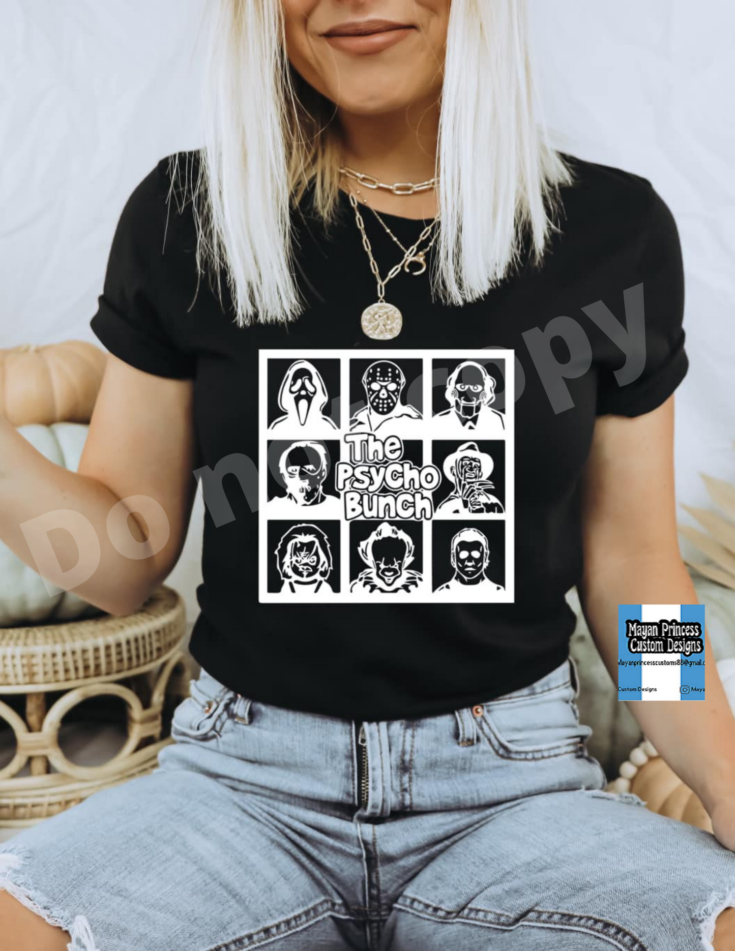 Psycho bunch | T shirt Halloween