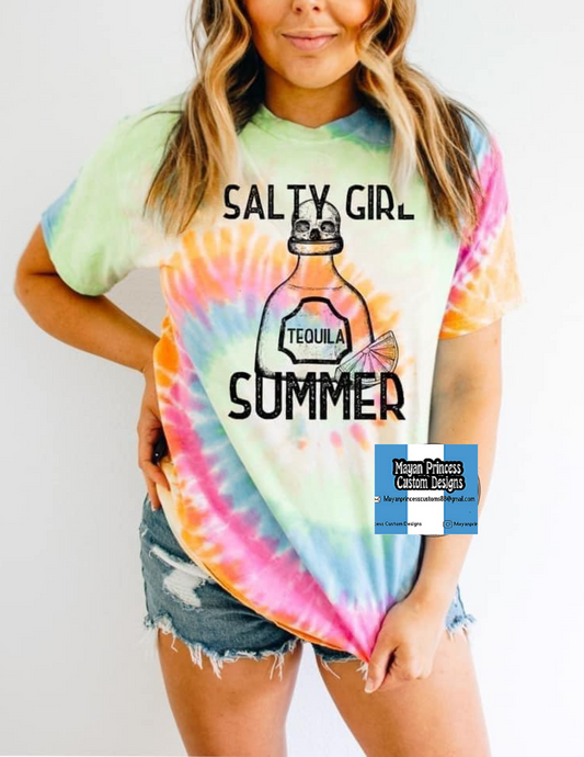 Salty girl summer | T shirt